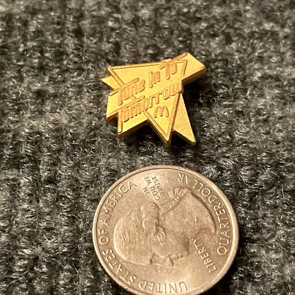 McDonald’s “Tune In To Tomorrow” Employee‎ Lapel Hat Pin